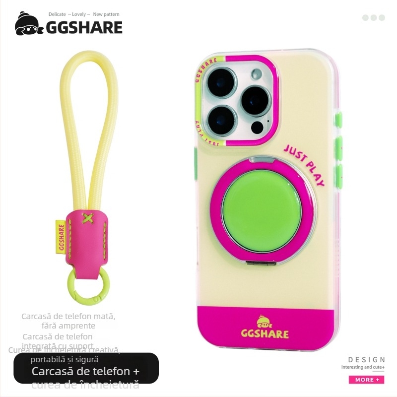 Carcasă Hermit Crab cu potrivire cromatică și suport rotativ de 360° pentru iPhone 17 și iPhone 16 Pro Max