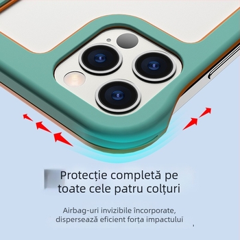 Carcasă din silicon fără ramă pentru iPhone 17 Pro și iPhone 16 Pro, disipare căldură