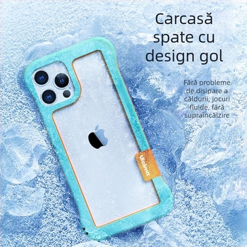 Carcasă din silicon fără ramă pentru iPhone 17 Pro și iPhone 16 Pro, disipare căldură