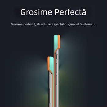 Carcasă din silicon fără ramă pentru iPhone 17 Pro și iPhone 16 Pro, disipare căldură