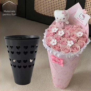 Unealtă de ambalare a florilor pentru înălțarea buchetelor, plastic, 60 de bucăți per articol, adâncire