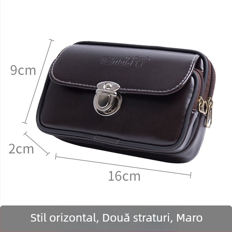 Geantă pentru telefonul mobil — Oxford, Lock Buckle Belt Bag, căptușeală din piele sintetică, Primăvara 2019