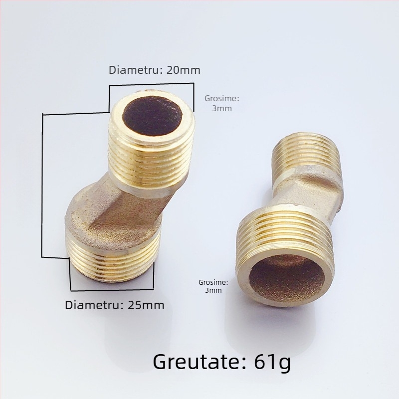 Fitinguri pentru duș cu cot – reductie, conector excentric, articulație unică, oțel inoxidabil 304