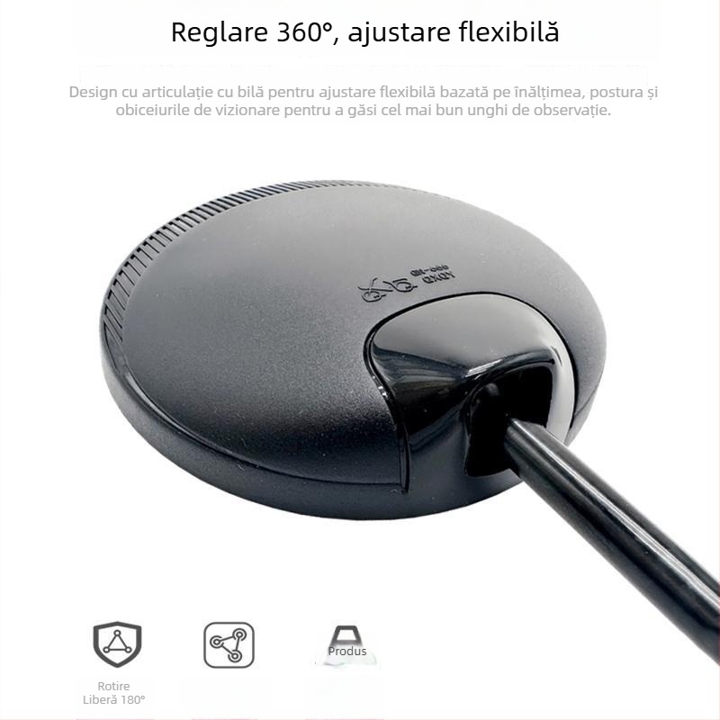 Oglindă retrovizoare pentru bicicletă electrică, Standard național, Oglindă reflexivă pentru mers înapoi, 8 mm filet dreapta, Accesorii universale