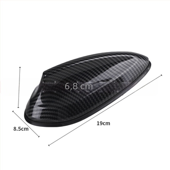 Antena radio auto, design aripă de rechin, montaj cu adeziv, compatibil universal, 1V, 1A, durată de viață 5 ani