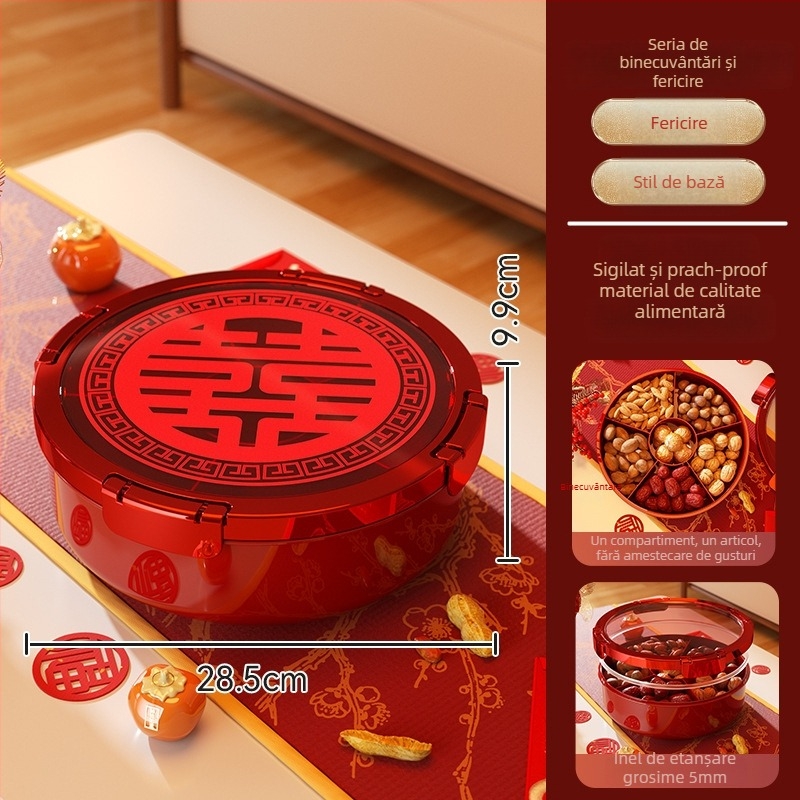 Farfurie de fructe Yimijia — stil lux ușor, material PP, categorie produs: farfurie de fructe