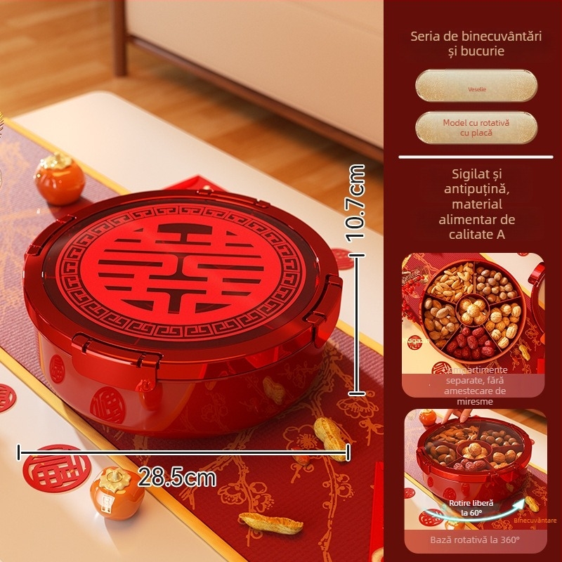 Farfurie de fructe Yimijia — stil lux ușor, material PP, categorie produs: farfurie de fructe