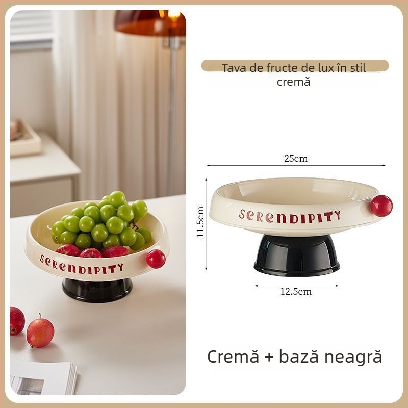 Farfurie de fructe, plastic, stil modern minimalist, model solid, toamna 2013