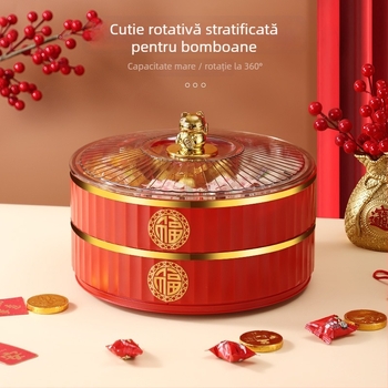 Farfurie de fructe din plastic, stil chinezesc, nou stil chinezesc