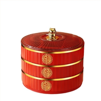 Farfurie de fructe din plastic, stil chinezesc, nou stil chinezesc