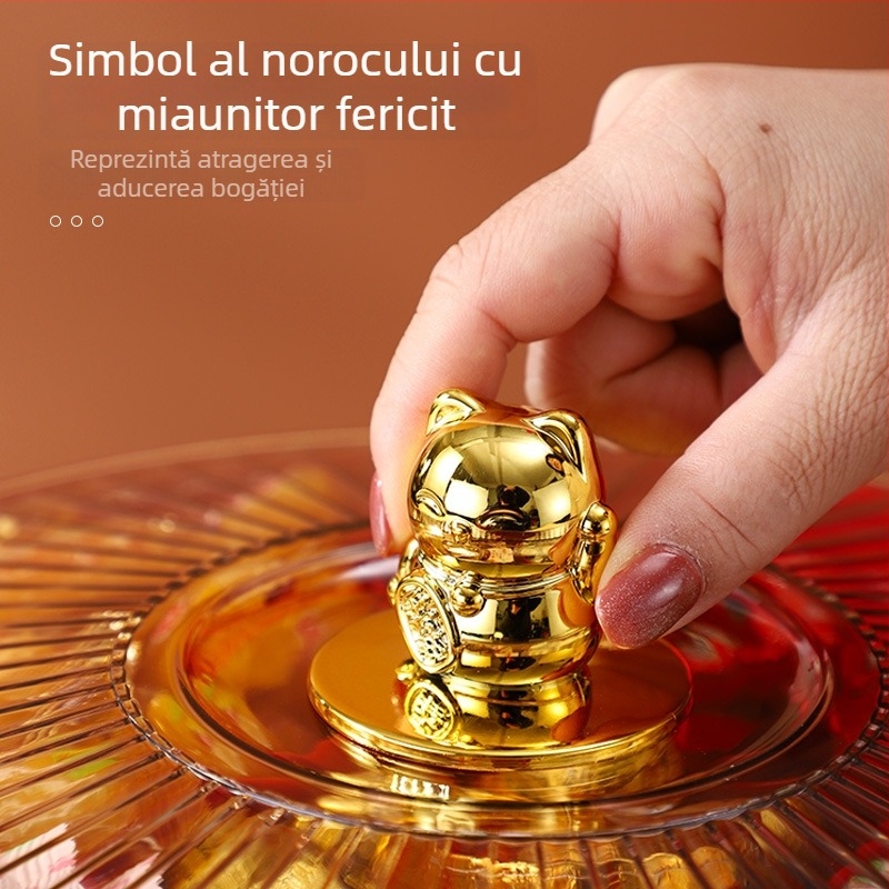 Farfurie de fructe din plastic, stil chinezesc, nou stil chinezesc