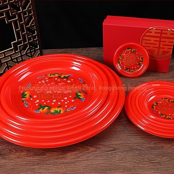 Platou pentru fructe, material plastic, brand Mingshijia, stil modern minimalist, design monocrom