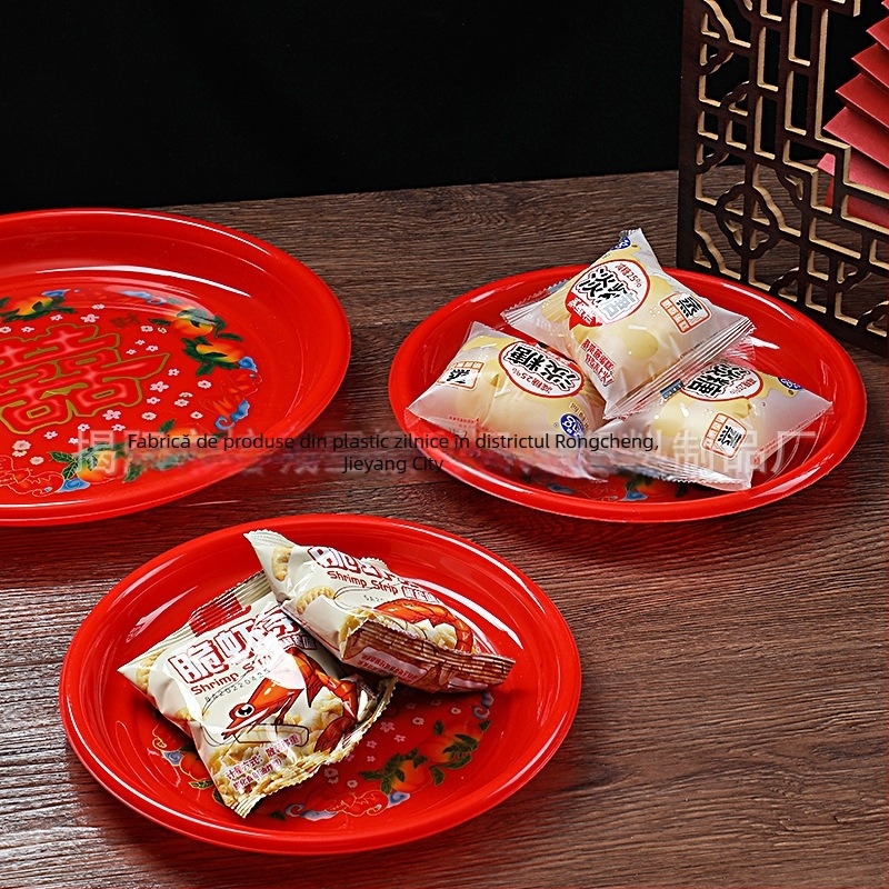 Platou pentru fructe, material plastic, brand Mingshijia, stil modern minimalist, design monocrom