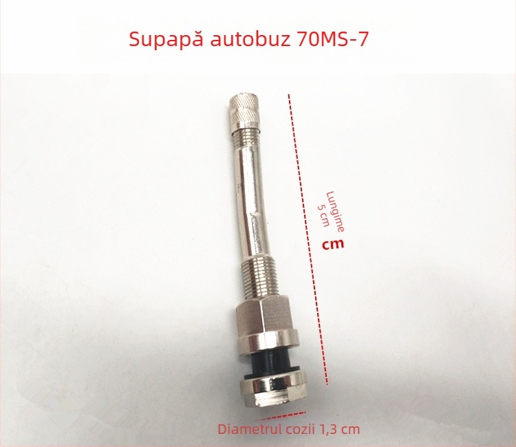Valvă pentru anvelopă vid pentru camioane și semiremorci — butuc de roată din aliaj de aluminiu, model 553E554D70MS-7, Cod produs: Tj # %ylznlznj # J # Lznlznlznj # U+