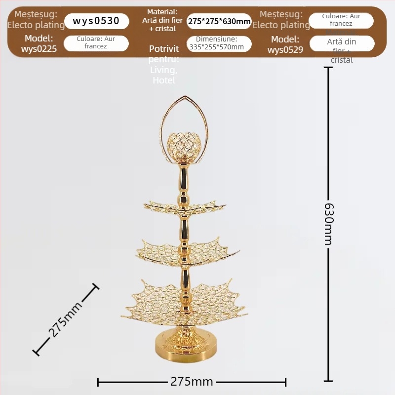 Coș de fructe din metal – stil simplu, european, marca Fruit Plate, lansare 2025