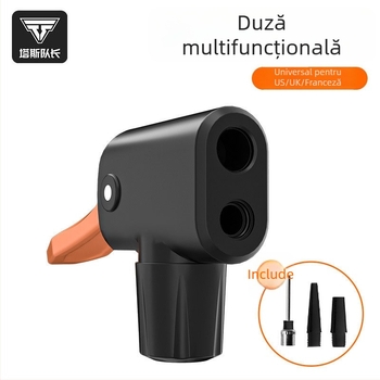 Duză de aer din PVC pentru pompă de bicicletă, marca Captain of the Tower, etichetă privată licențiată