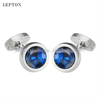 Butoni de mansetă din cupru, unisex, formă rotundă, cristale de ametist, placare electrolitică