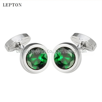 Butoni de mansetă din cupru, unisex, formă rotundă, cristale de ametist, placare electrolitică