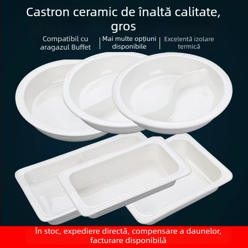 Farfurie adâncă ceramică, pătrată, culoare solidă, stil modern, suprafață glazurată