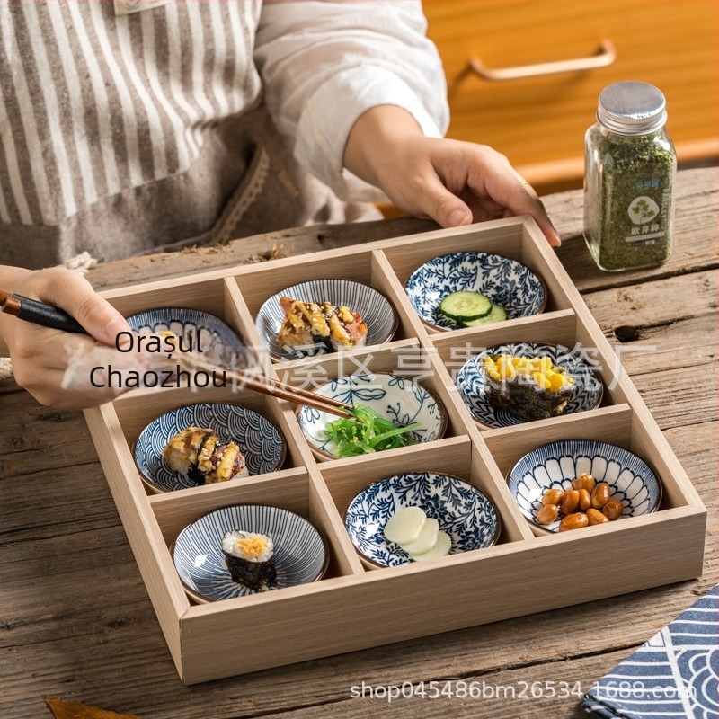 Disc ceramic cu glazură subglazură – rotund, stil retro, modele variate, compatibil cu microunde