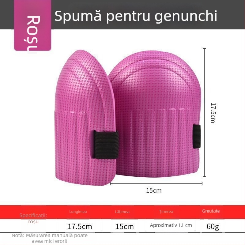 Genunchiere pentru zidărie - pernă din spumă, burete îngroșat (Brand: Morning sun; Sursă: în stoc; Grupă de vârstă: Adulți; Sezon: Vara 2021)