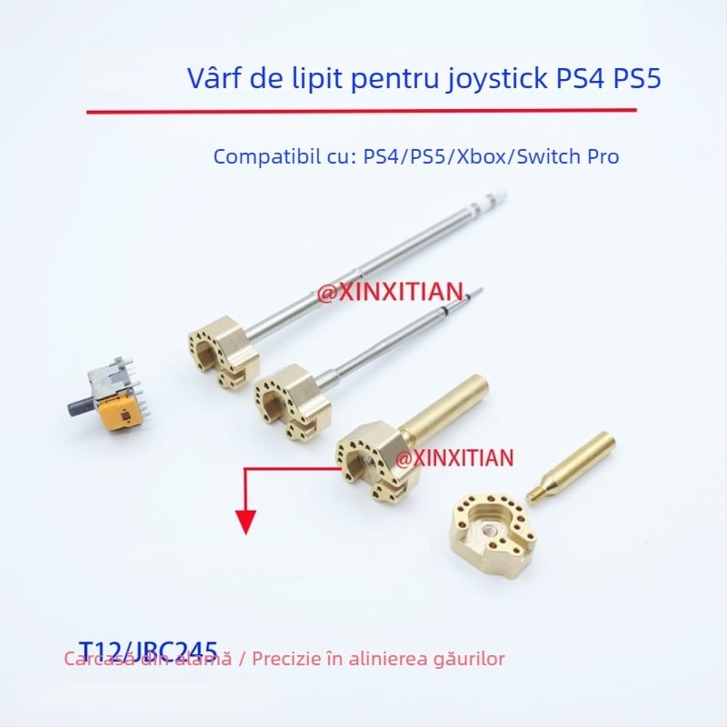 Vârf de lipire Rocker cu nucleu încălzit (907) – compatibil cu Xbox, PS4, PS5 și Switch Pro, pentru demontare și sudură