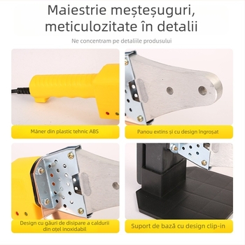Gongrui 220V aparat de sudură prin topire pentru țevi PPR, cu control termostatic digital