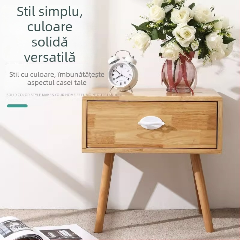Mâner pentru sertare și uși de mobilier — ABS plastic, montaj fără găuri, stil modern minimalist, pentru sertare, uși și alte piese de mobilier