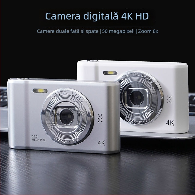 Cameră digitală cu 48 MP, zoom optic 8x, obiectiv periscop, stabilizare optică a imaginii, stocare microSD