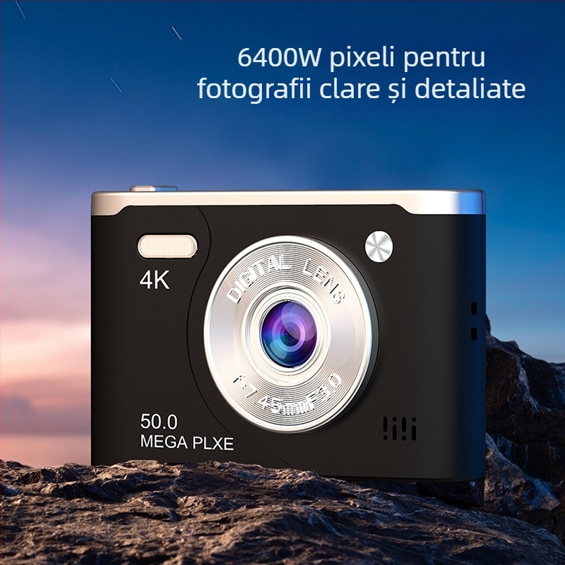 AM200 Cameră CCD pentru fotografiere în aer liber, rezoluție 1280x1024, ecran LCD 2,4 inci HD, senzor CCD, stocare pe card TF, USB 2.0, operare complet manuală