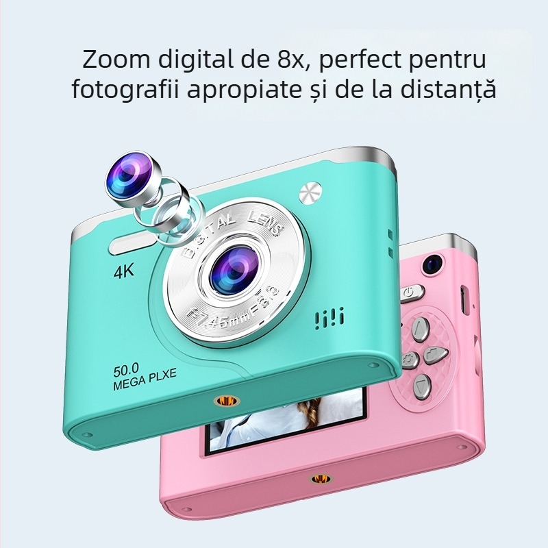 AM200 Cameră CCD pentru fotografiere în aer liber, rezoluție 1280x1024, ecran LCD 2,4 inci HD, senzor CCD, stocare pe card TF, USB 2.0, operare complet manuală