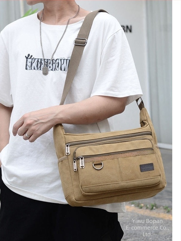 Geantă pentru piept de bărbați (Stil: Unisex; Material: Poliester; Căptușeală: Pânză; Călătorii de plăcere; Brand: Bopan)