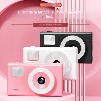 Cameră compactă X8 cu senzor CCD 1/3'', 24 MP+, zoom digital 8x, obiectiv periscop, ecran LCD de 2,4 inch