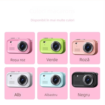 Camera de acțiune Y100 pentru fotografii și înregistrări video, stocare pe card TF, rezoluție 2MP, autonomie baterie 90 de minute, funcții: video, filtru, fotografiere