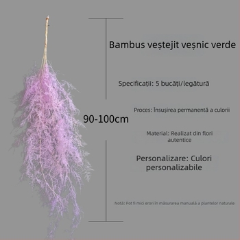Flori păstrate: buchet cu flori uscate de iarnă pentru decor de nuntă și decor pe perete