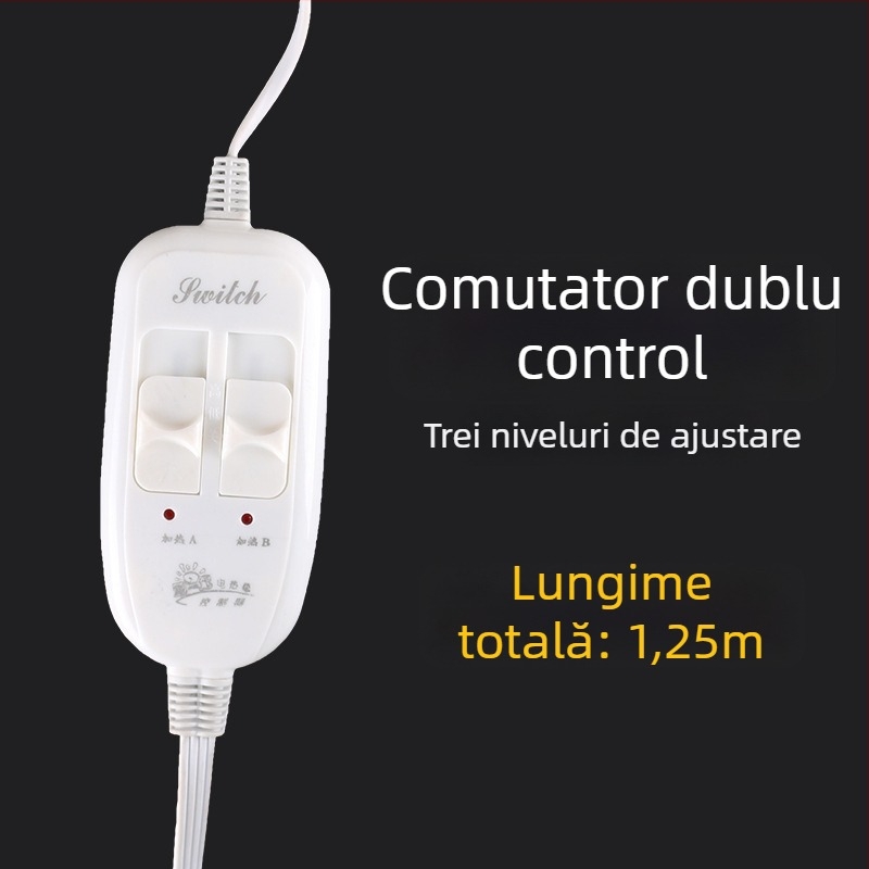 Comutator placă încălzitoare pentru purcei cu termostat continuu – controlul temperaturii până la 60°C