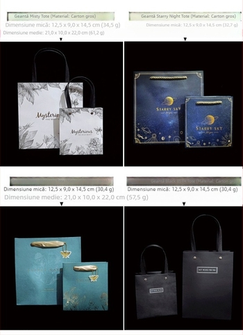 Pungă de hârtie pentru bijuterii în stil Ins, ambalaj de cadou desenat manual, personalizabil