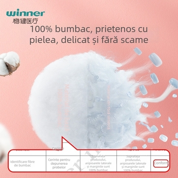 Pad de îngrijire medical | bumbac, respirabil | utilizare ziua și noaptea | durată de valabilitate 3 ani | Brand: Winner/steady | Aprobare: Hubei 20162142268
