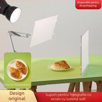 Ecran difuzor de lumină pentru fotografiere în picioare — accesorii pentru bijuterii și inele, obiecte mici reflexive, fotografie de mâncare, Brand: Light and Shadow Stars