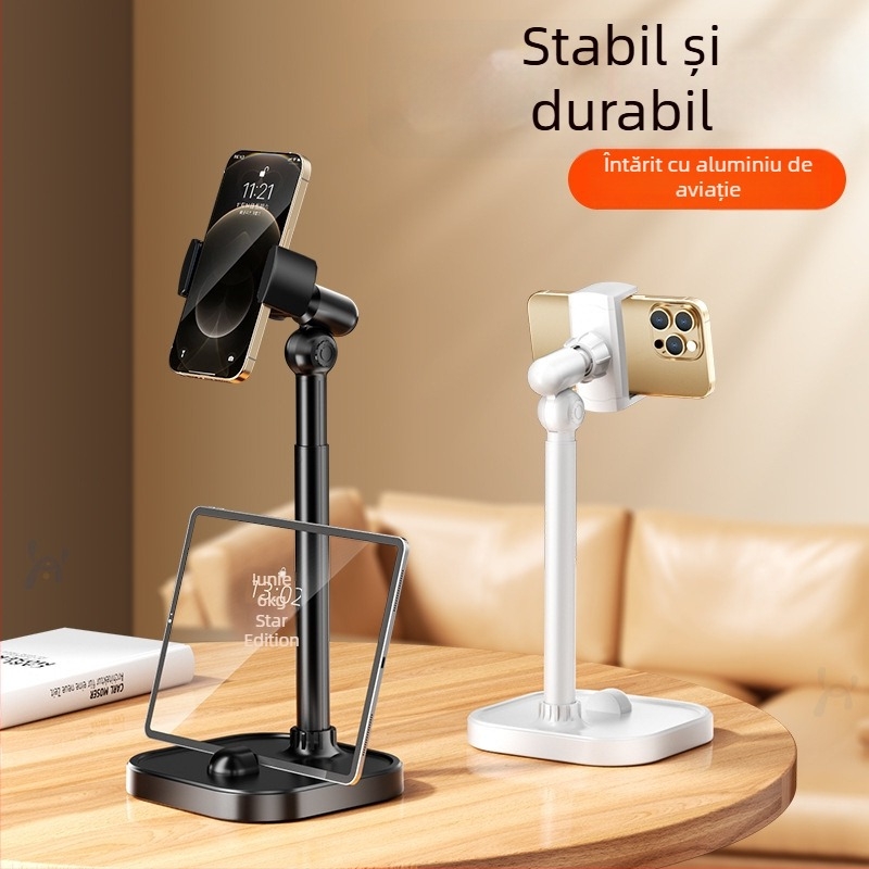 Suport de birou pentru streaming – construcție din aliaj, brand Lixiang, pentru utilizări generale, streaming live și selfie, suport pentru personalizare