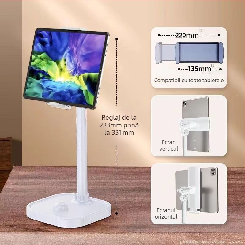 Suport de birou pentru streaming – construcție din aliaj, brand Lixiang, pentru utilizări generale, streaming live și selfie, suport pentru personalizare