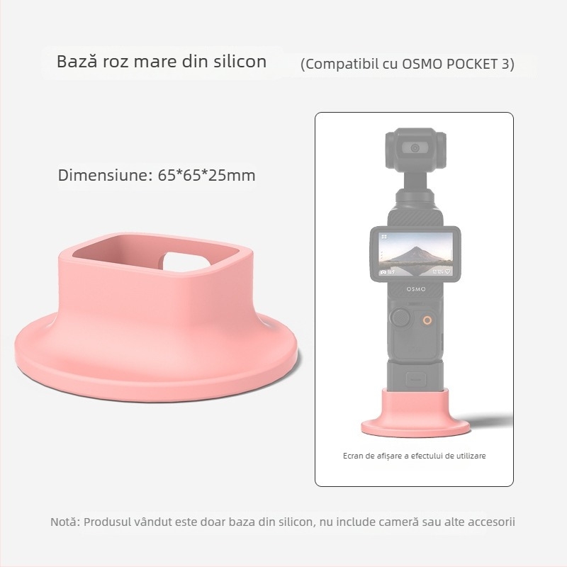 Libor bază din silicon pentru Pocket 3 – bază antiderapantă stabilizatoare