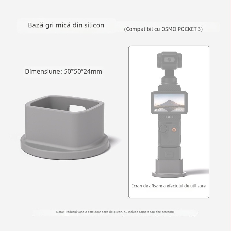 Libor bază din silicon pentru Pocket 3 – bază antiderapantă stabilizatoare