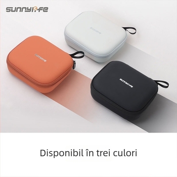 Geantă de depozitare din piele Sunnylife On-b0101 pentru DJI Osmo Nano – compatibilă cu NANO, în stoc, set complet