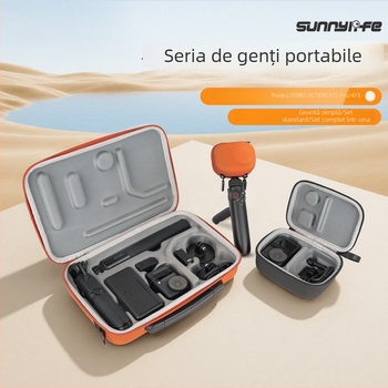 Carcasă de protecție pentru Osmo Action 6 – poliester, compatibil OA6-B130/B131/B132, marcă privată autorizată