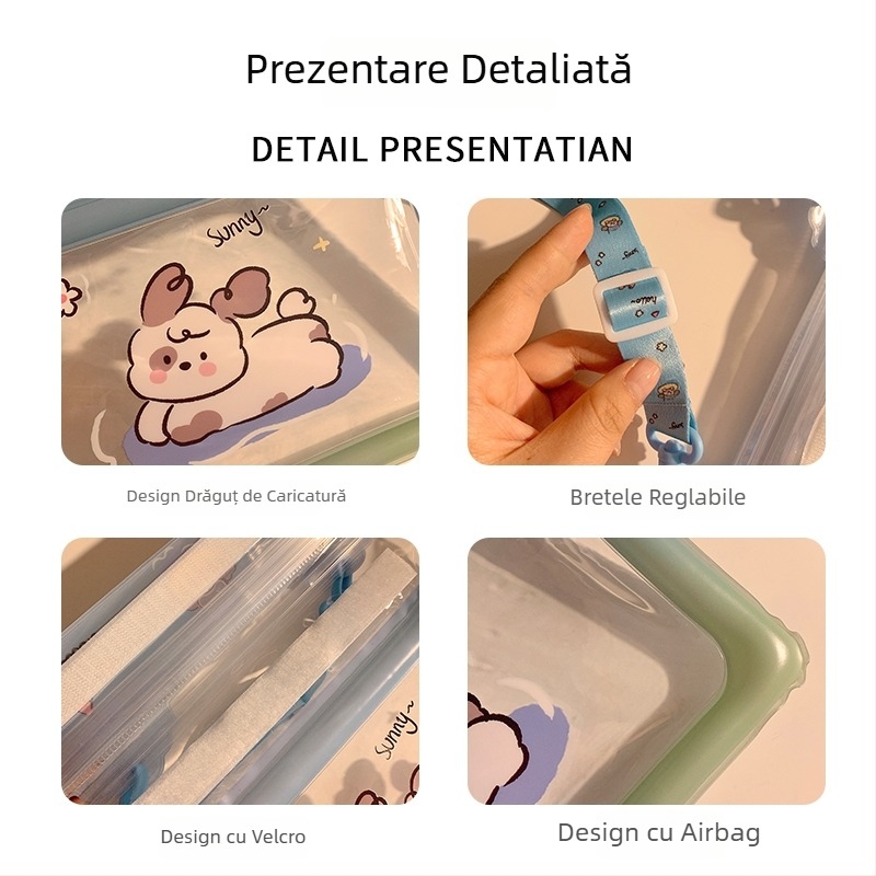 Geantă impermeabilă de talie pentru telefon cu cameră de aer și depozitare sigilată în trei straturi, PVC material, capacitate mare; potrivită pentru înot, drumeții, scufundări, rafting și călătorii.