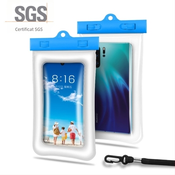 Geantă TPU impermeabilă pentru telefon, pentru înot și parcuri acvatice, husă plutitoare gonflabilă