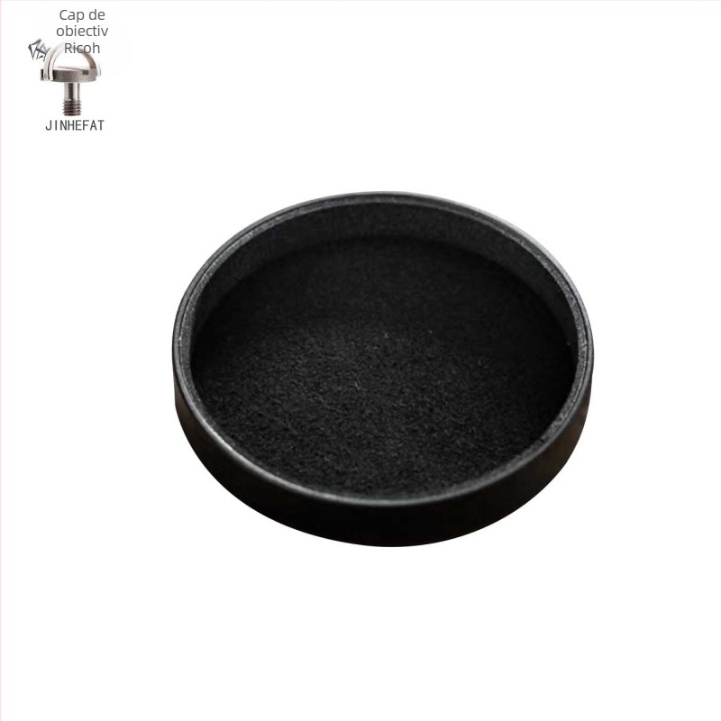 Capac obiectiv Ricoh GR, aliaj aluminiu, protecție împotriva prafului prin apăsare, baionetă 58 mm, GR2/GR3/GR3X/GR4