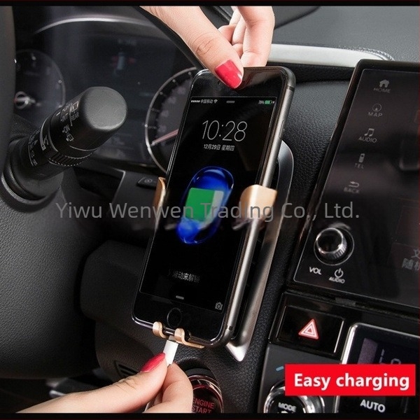 Suport pentru telefon auto Yohapp, gravitațional tip Y, pentru aerisire auto, din plastic