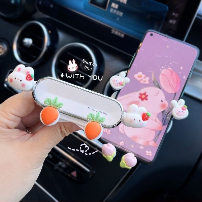 Suport universal pentru telefon în mașină cu funcție antișoc